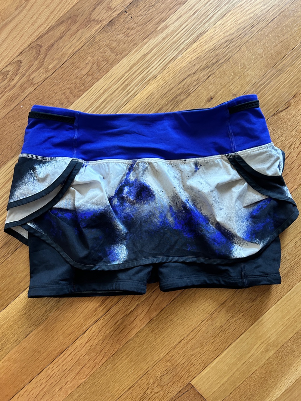 Lululemon Athletica Run Speed Squad Skort Milky Way Print 6